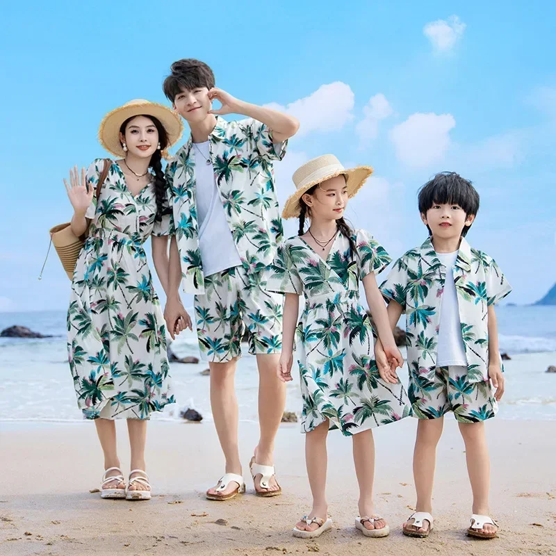 家族のためのマッチングバケーションウェア,母,娘,父,息子, - Parent Of Plant のレビューと価格