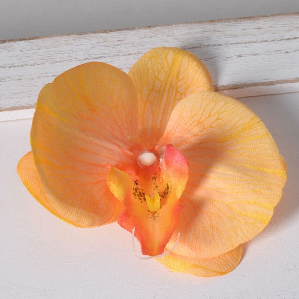 DIY胡蝶蘭フラワーヘッド手作り素敵な人工蝶蘭の花撮影小道具 - Orchid Phalaenopsis のレビューと価格