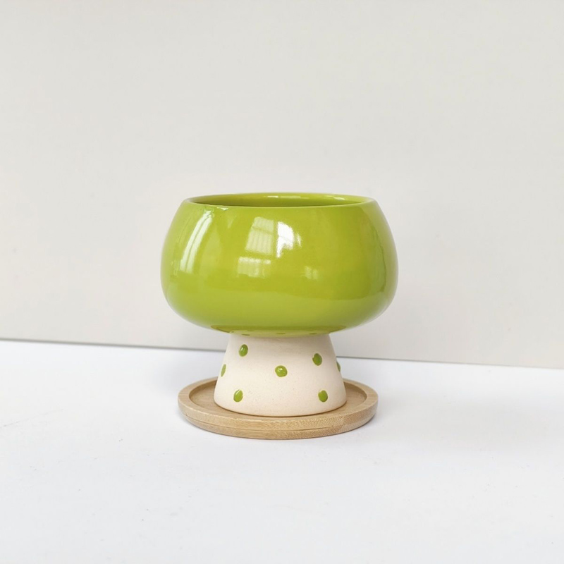 スタイリッシュなミニマリストセラミックフラワーポット、蜘蛛、 - Snake Plant Ceramic のレビューと価格