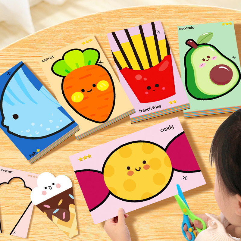 手作りの切り絵 興味深い折り紙スーツ 動物/植物/食べ物の模 - Parent Of Plant のレビューと価格
